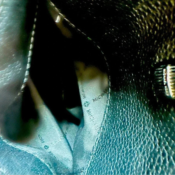 Micheal Kors Adele Large Pebbled Leather Backpack - Picture 9 of 11